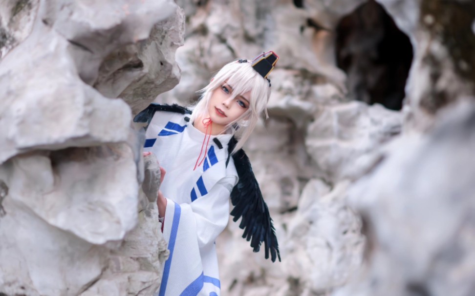 阴阳师少羽大天狗cos正片