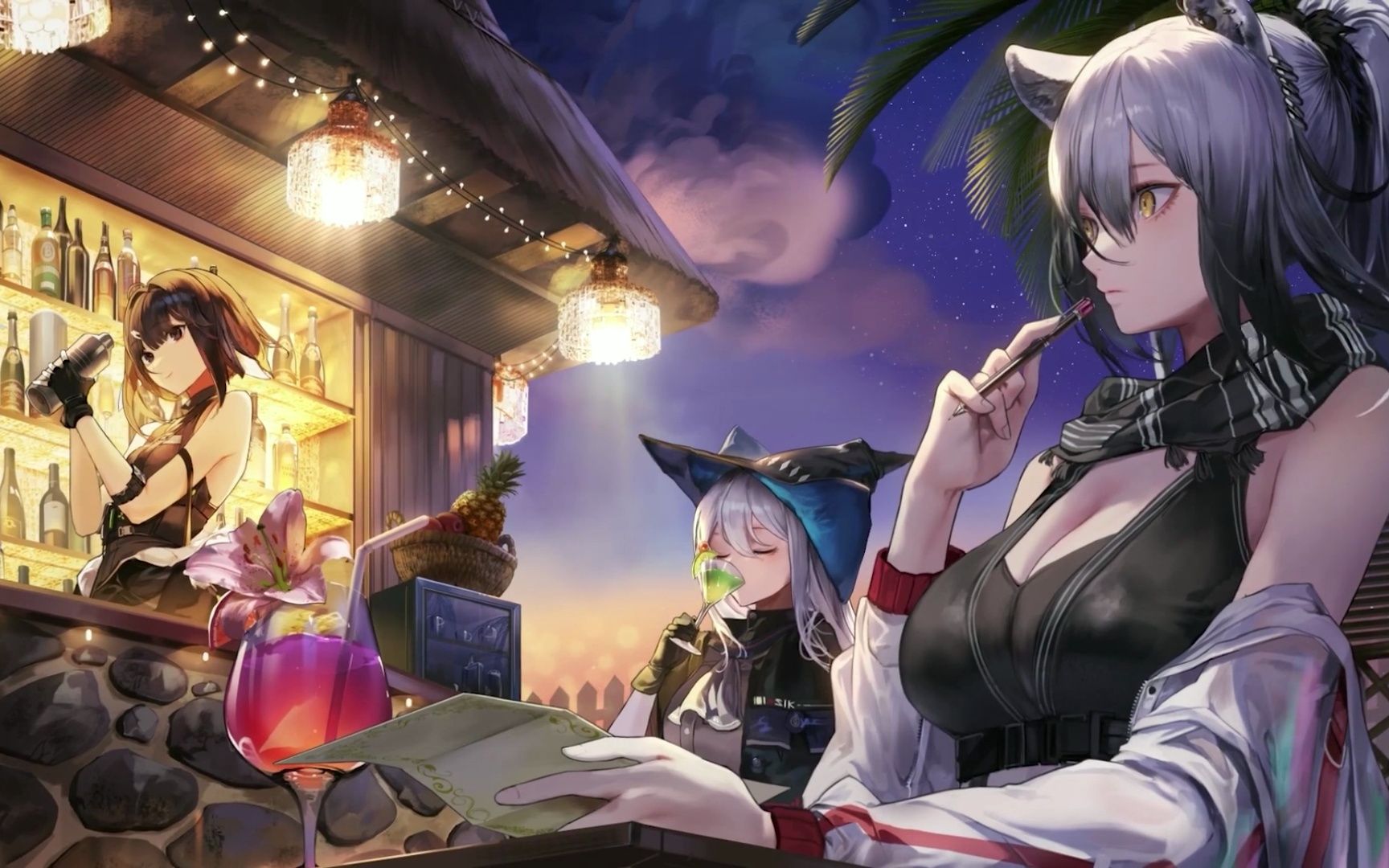 【wallpaper Engine】明日方舟A Long Vacation动态壁纸哔哩哔哩bilibili