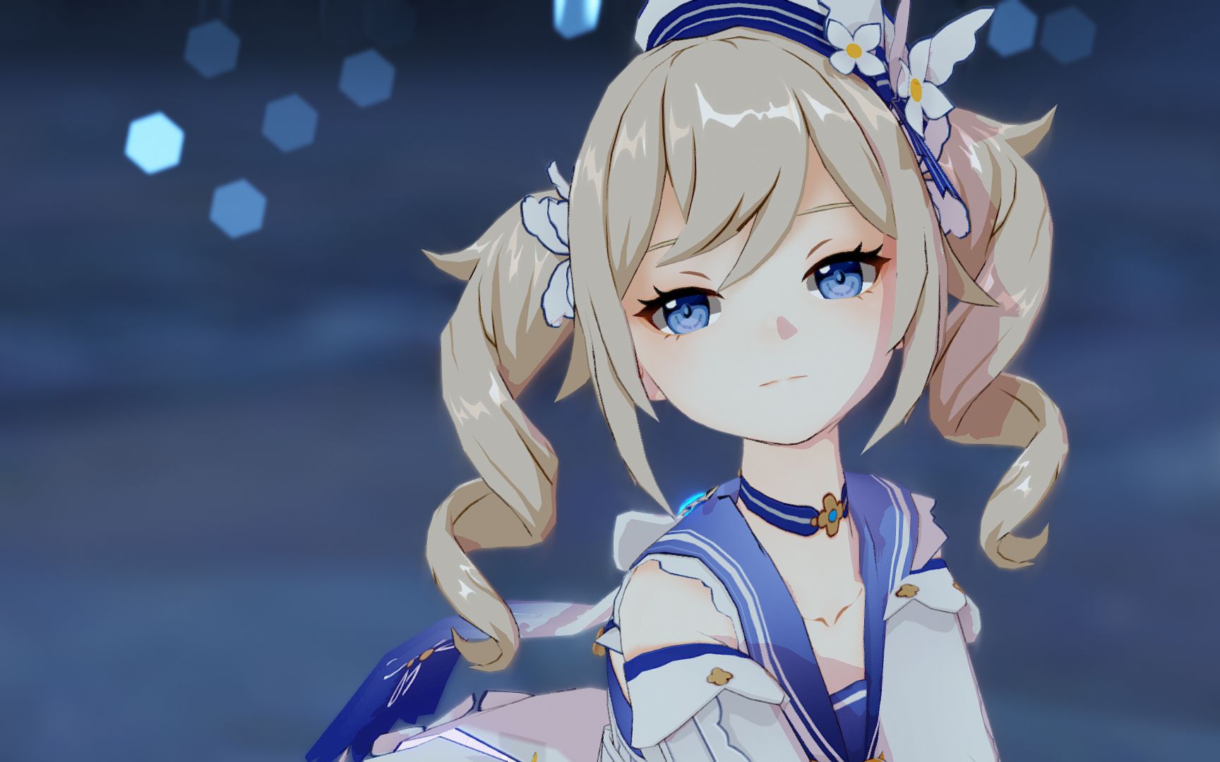 辣舞小芭01仿原神渲染