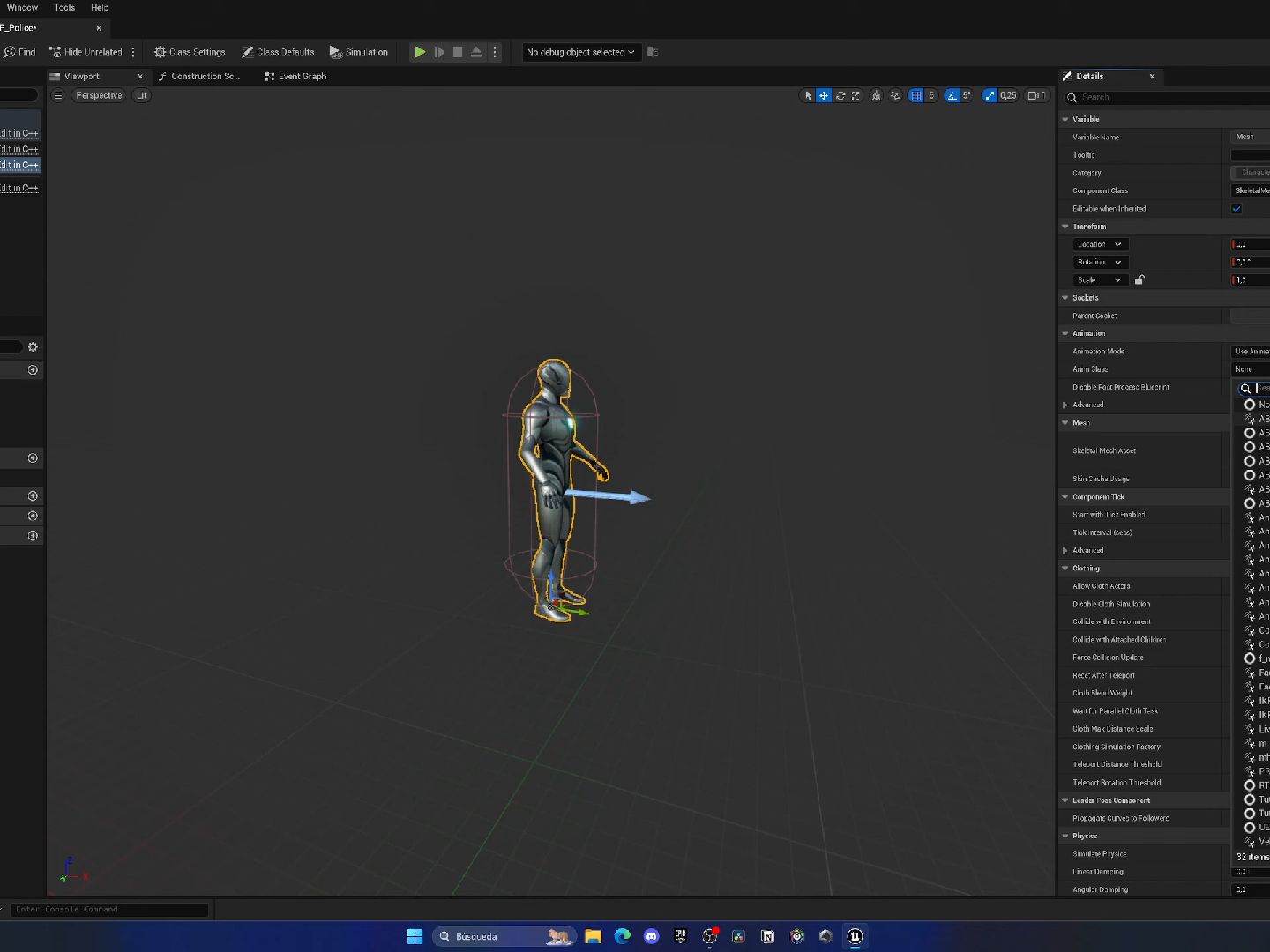 unreal engine 5教程系列 - #20- 警察ai