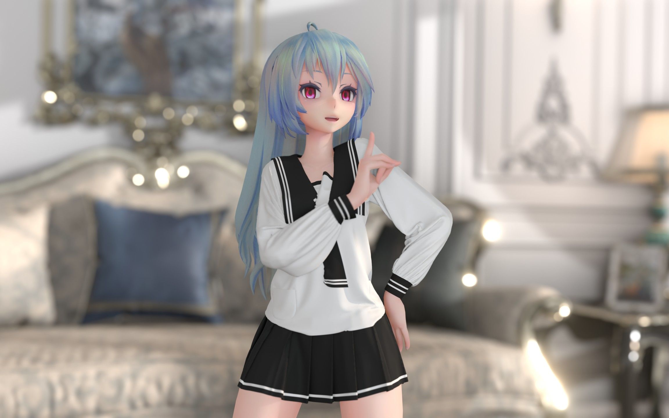 【布料/mmd】tda式初音-teddy bear