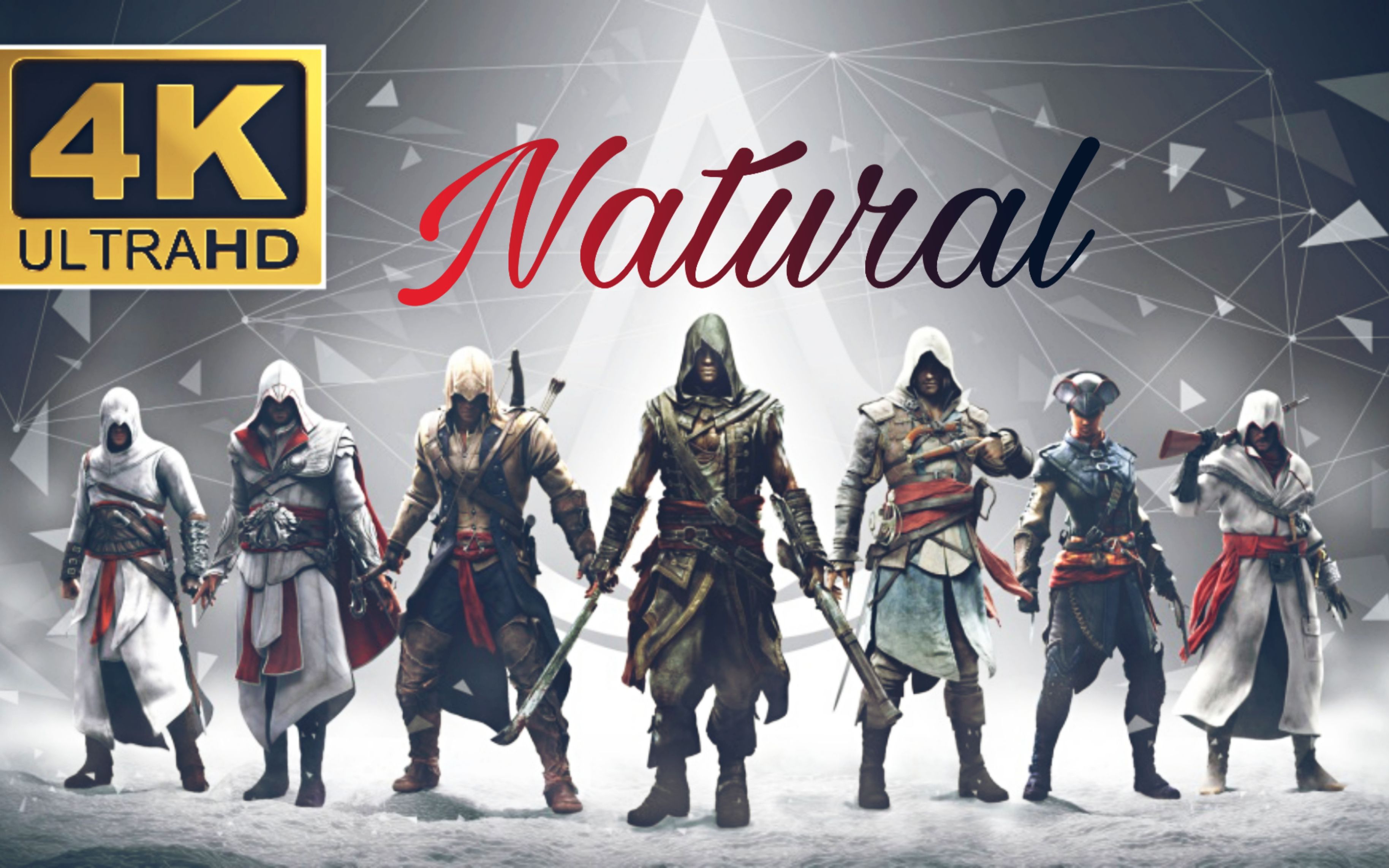 4k高燃电影级cgnatural天性如此刺客信条混剪