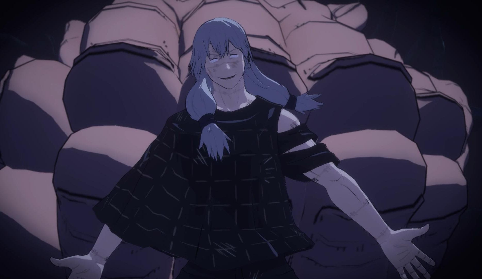 咒术回战:真人vs伏黑惠,由人类对人类的憎恶恐惧中诞生的咒灵