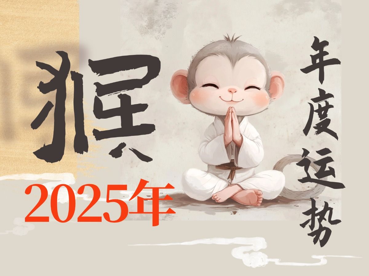 【属猴】十二生肖2025年度运势|干货必看哔哩哔哩bilibili