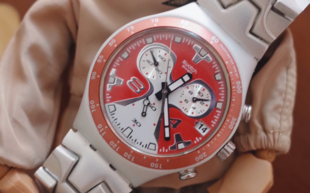 中古表推荐swatchirony2005浓情桑巴