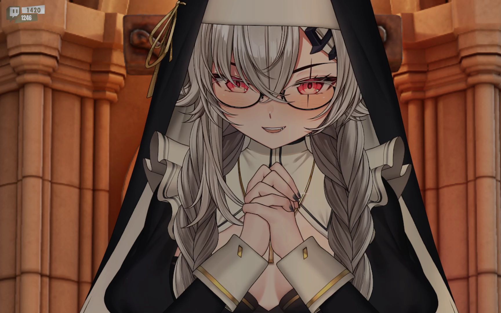 【saruei/新衣展示】来向修女诉说你的罪恶吧_哔哩哔哩_bilibili