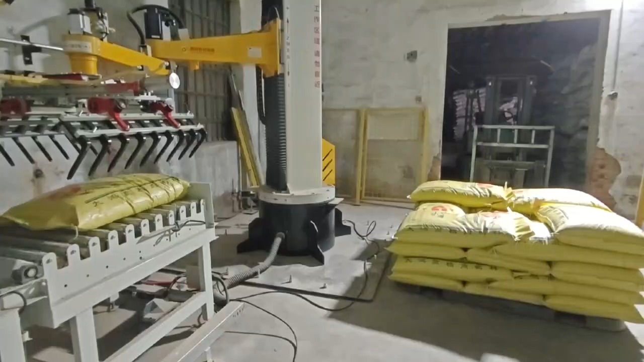 立柱码垛机器人 建材 食品 饲料 化工