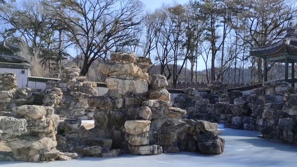 [图]畅游避暑山庄乾隆三十六景第八景水心写和文园狮子