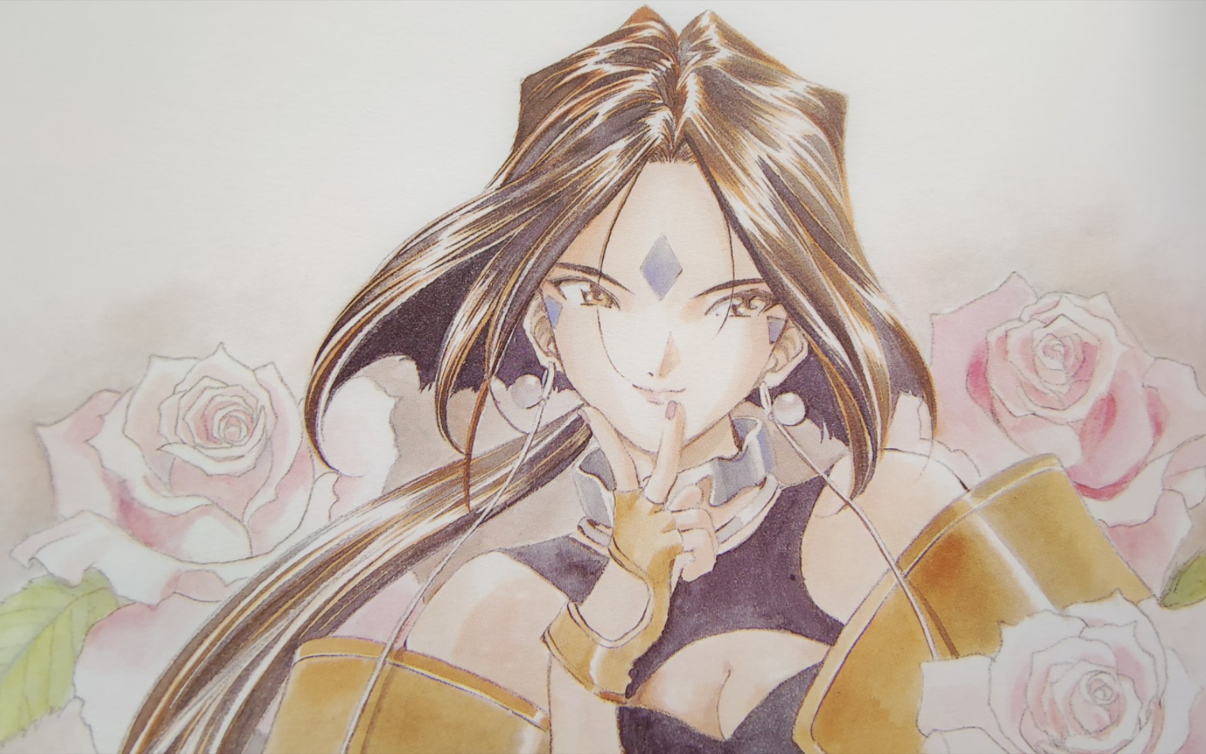 画师"藤岛康介":《我的女神》插画(第2期)73【"画集"赏析第1552期】