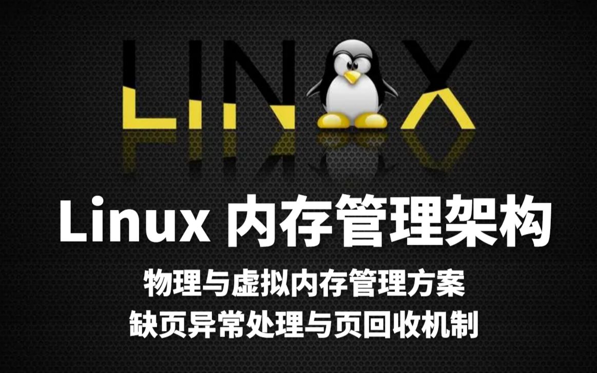 [图]Linux物理与虚拟内存管理方案，缺页异常处理与页回收机制