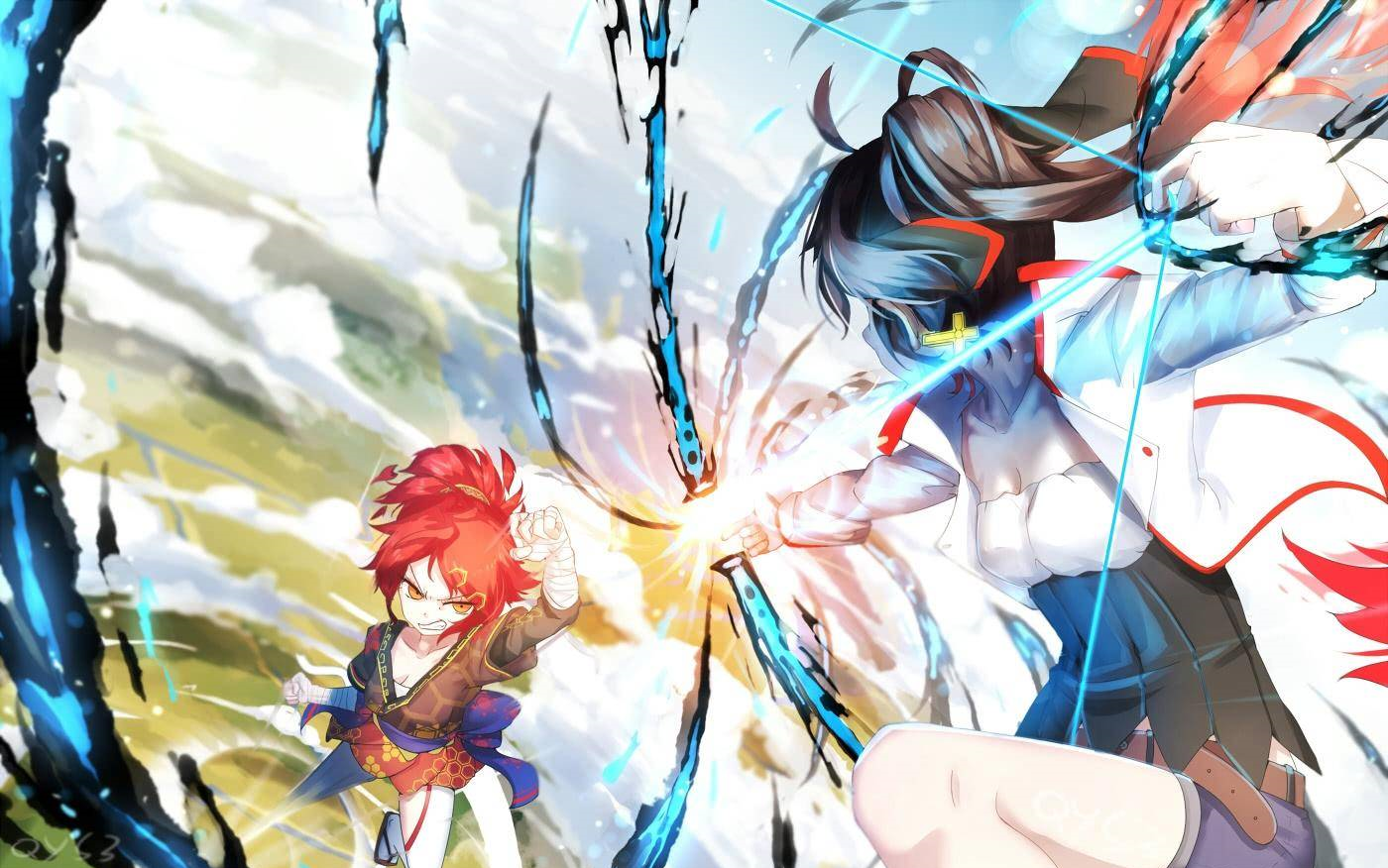 【amv/燃向/综漫】为了她,我必须战斗下去