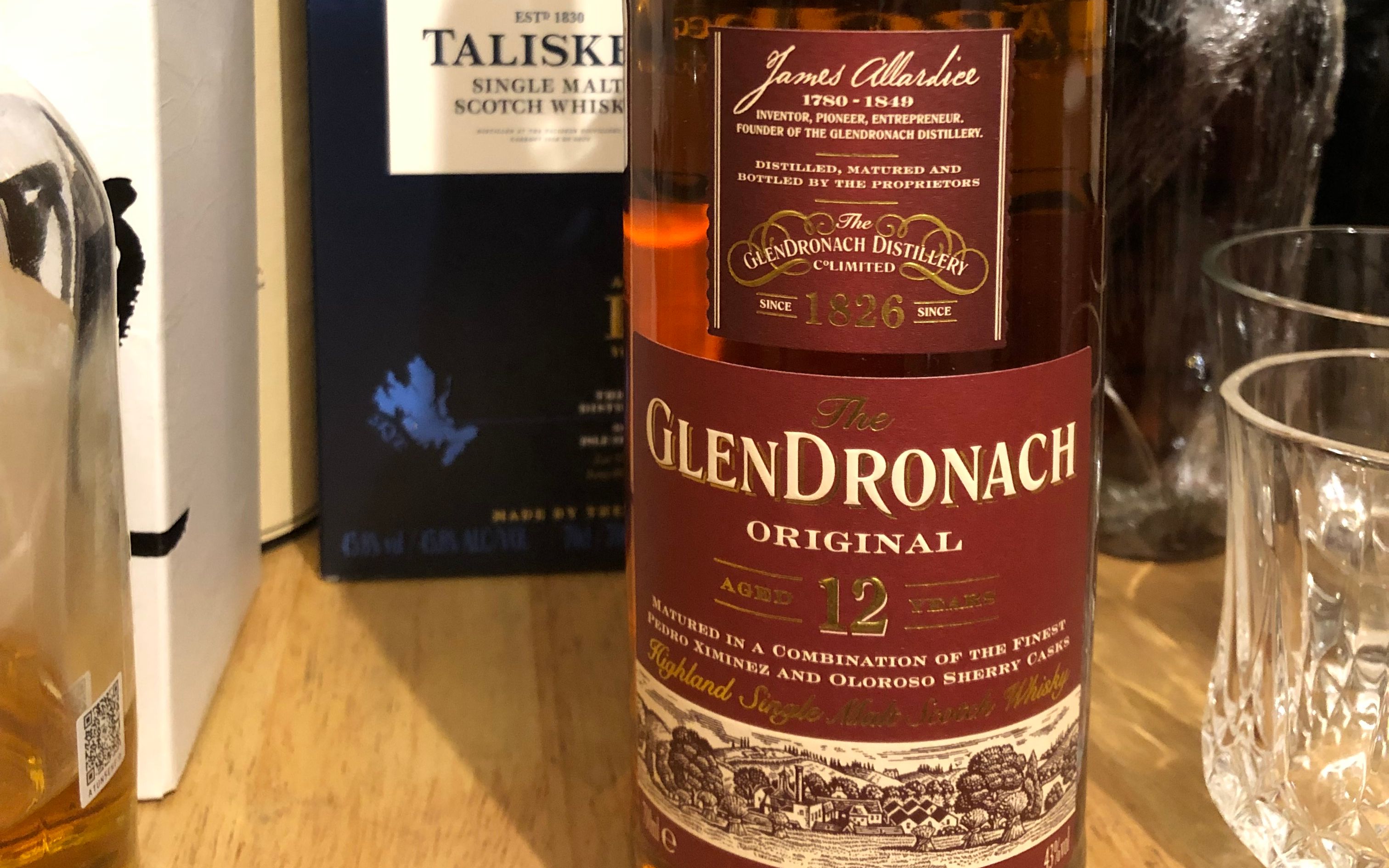 初哥出动!威士忌格兰多纳12年雪莉桶