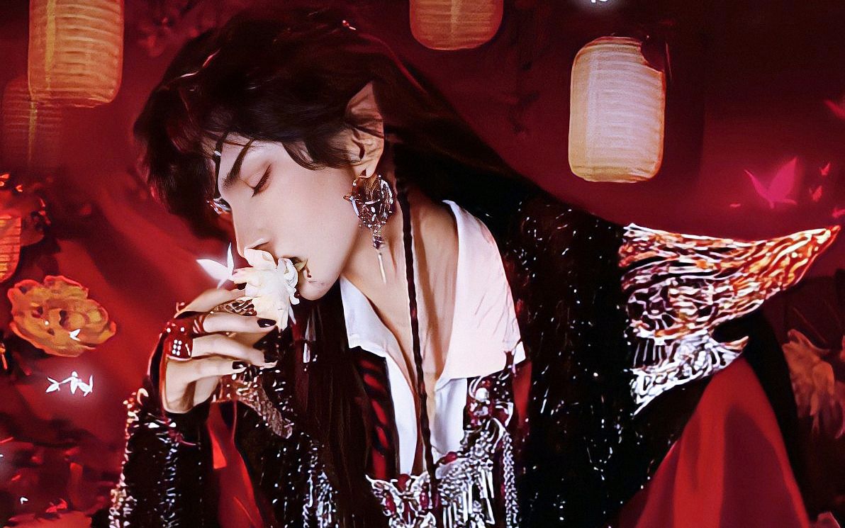 【天官赐福cos】极乐坊 · 鬼王 【直播翻录】_哔哩哔哩_bilibili