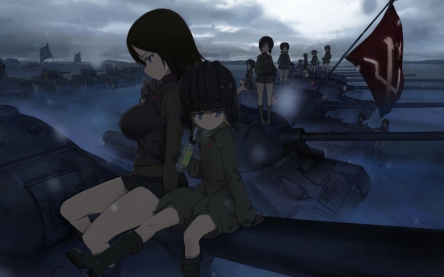 活动作品少女与战车喀秋莎乌拉