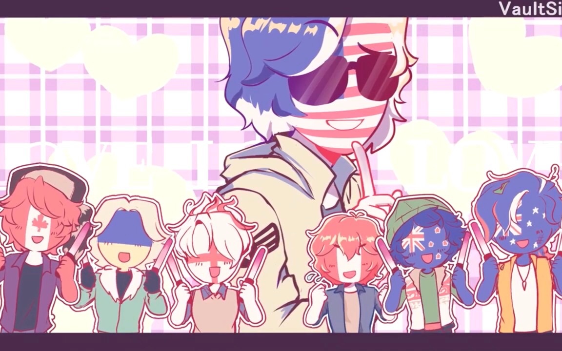 72 月曜日の憂鬱 - countryhumans (美秘)