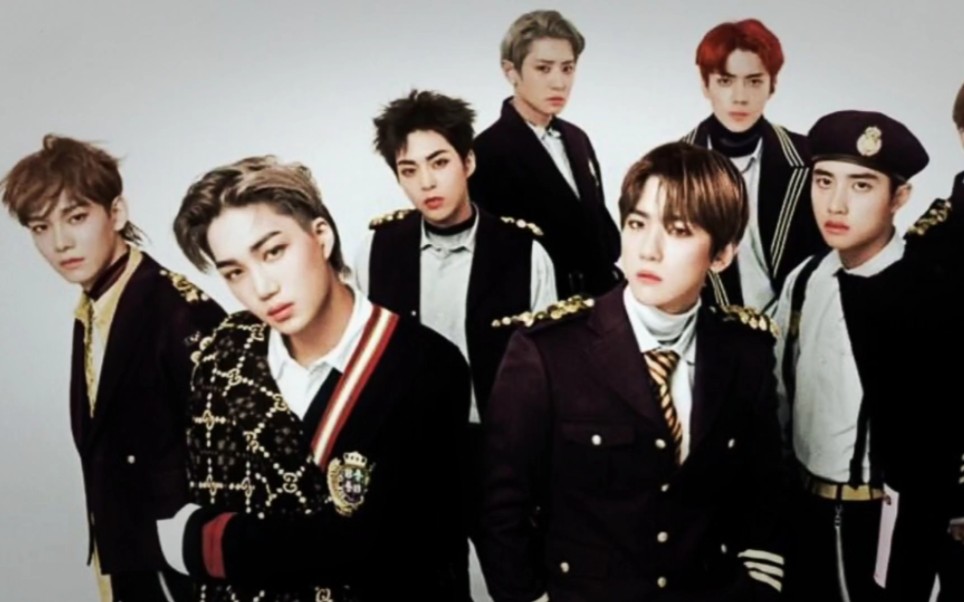 exo物料合集 exo《电吻宝/electric kiss》36个神走位 四巡  日本打歌