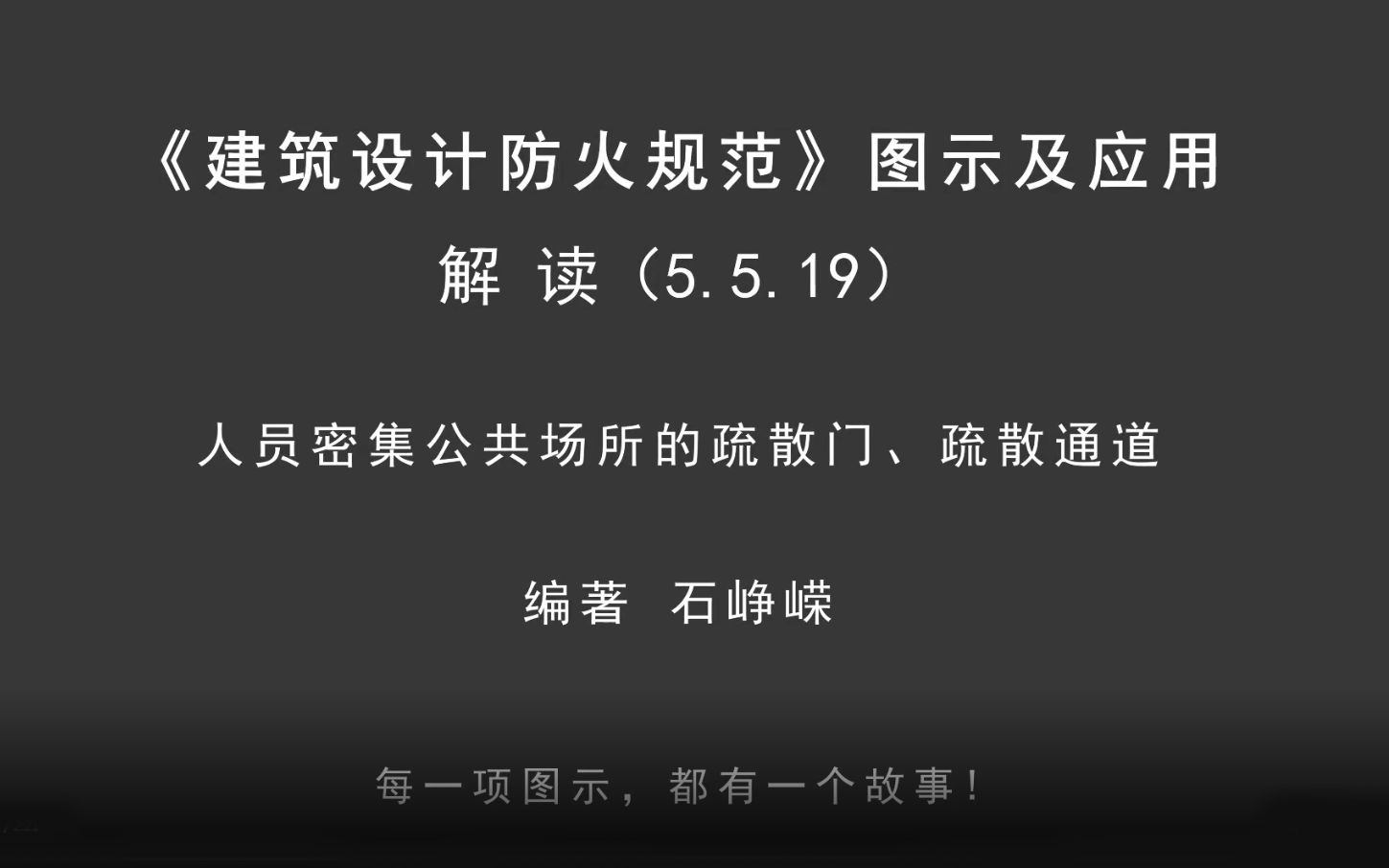 [图]解读5.5.19：人员密集公共场所的疏散门、疏散通道！《建筑设计防火规范-图示及应用》