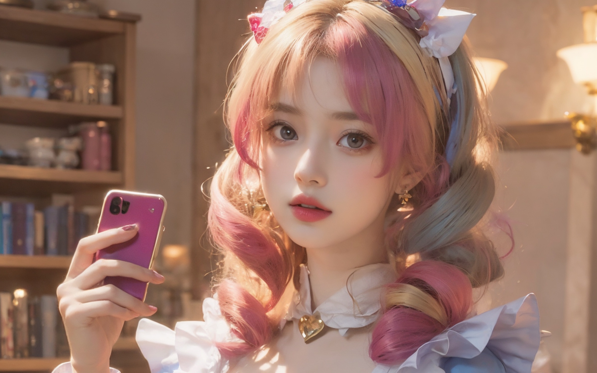 【aicos】咖啡甜心格温小女仆说要自拍给你看