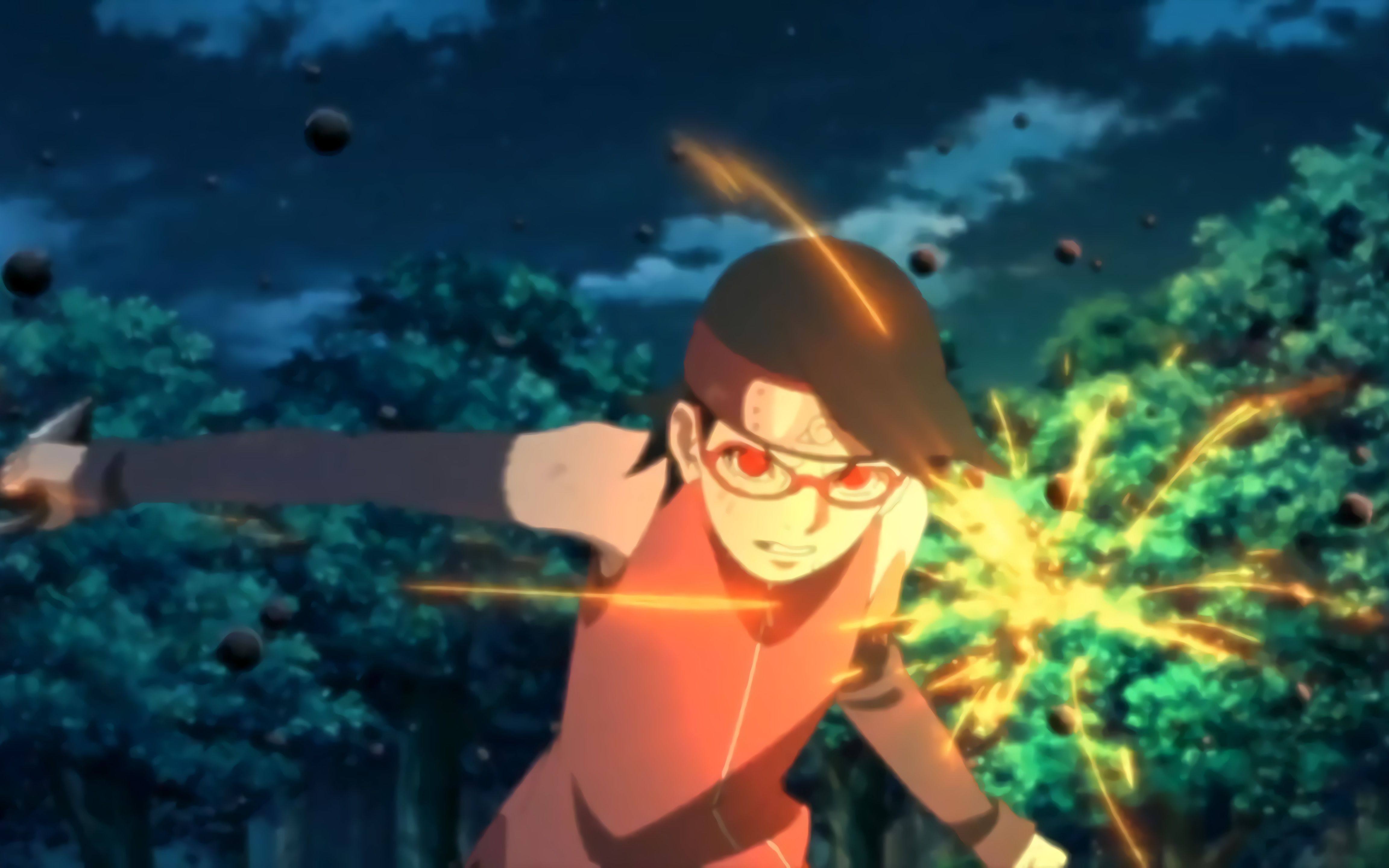 博人传:博人练成风遁螺旋丸,佐良娜三勾玉开眼在即!