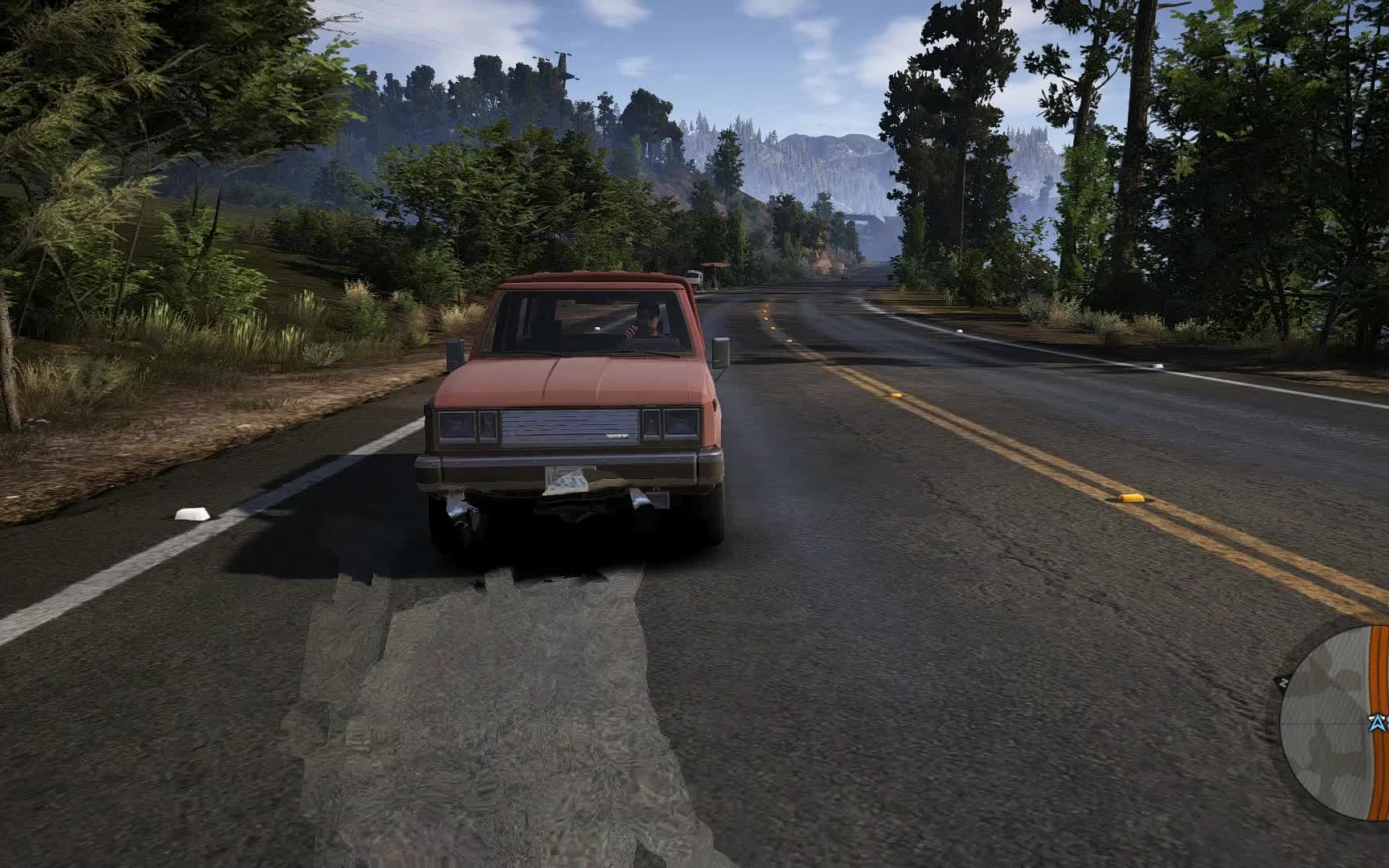 活动作品幽灵行动荒野使用光学迷彩隐形后公路上npc的车会撞你吗