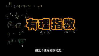 可汗学院国语中字-有理指数