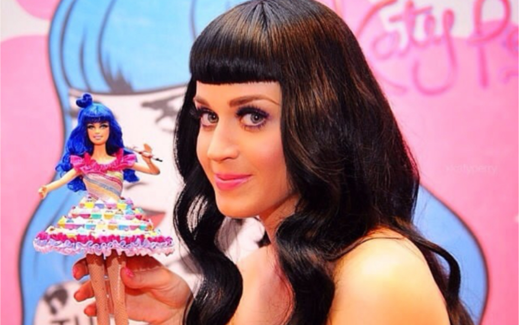 【芭比】美泰芭比水果姐Katy Perry Barbie doll mettle 公司为水果姐新专part of me定制的芭比哔哩哔哩bilibili