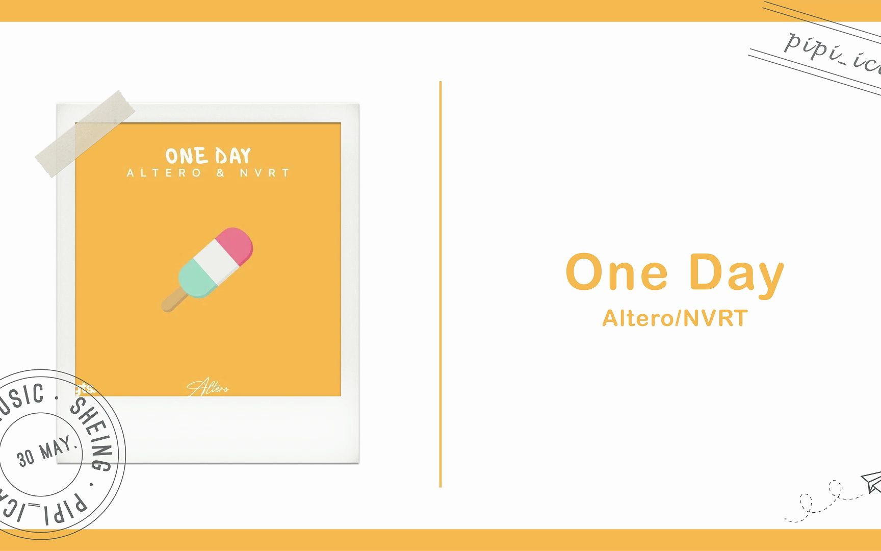 [图]每日单曲分享 {Just one day~} Altero/NVRT——One Day