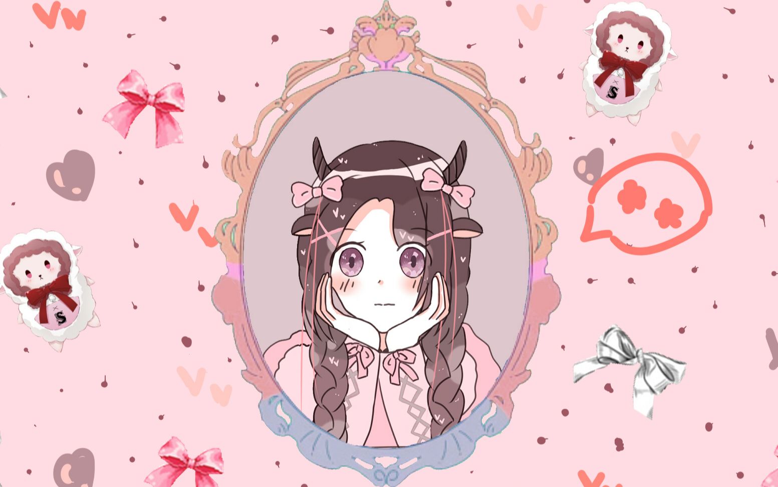 【手书】松羊夫人想变得可爱【夫人已经超可爱啦】_哔哩哔哩 (゜-゜)