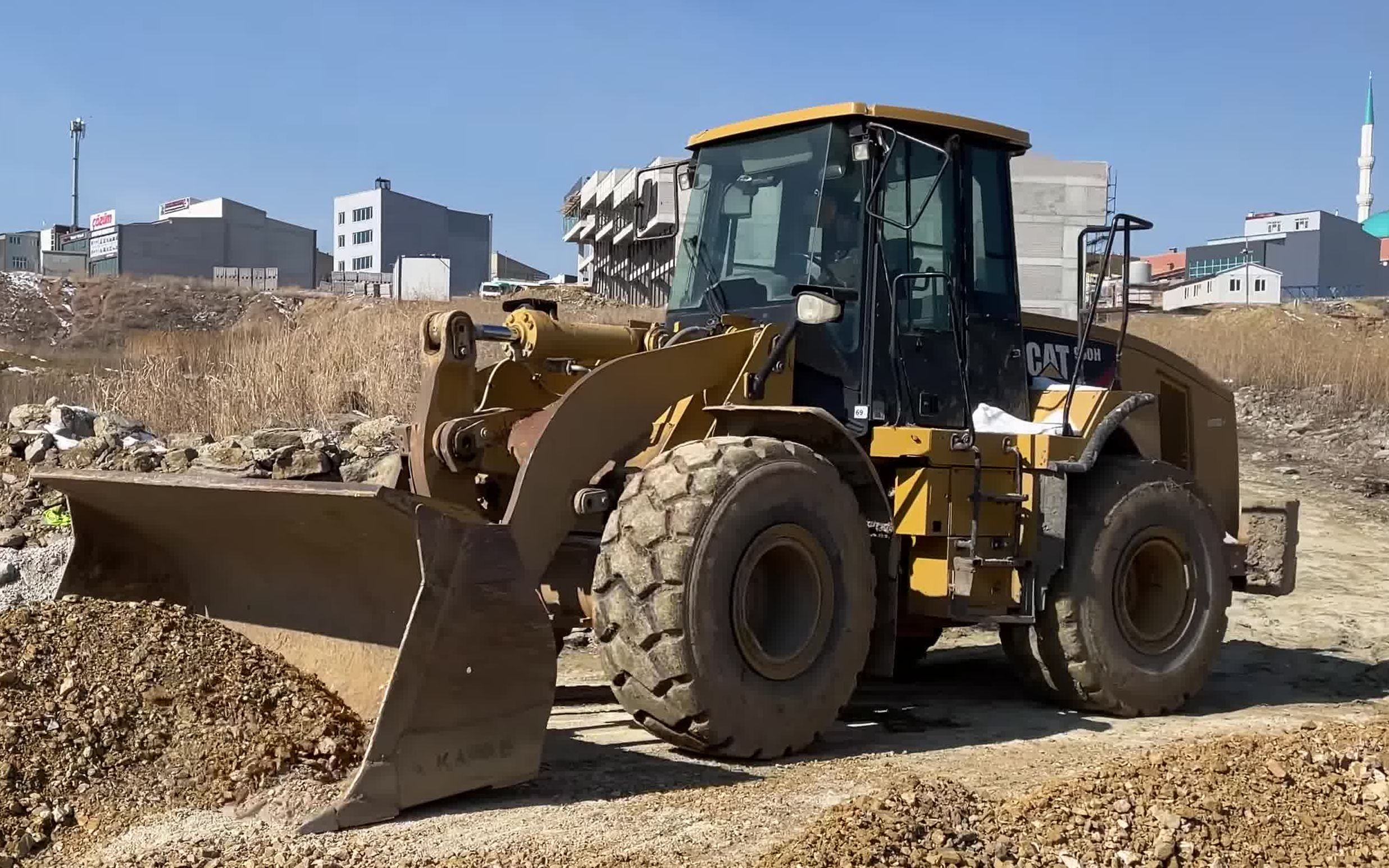 4kcat950h装载机施工