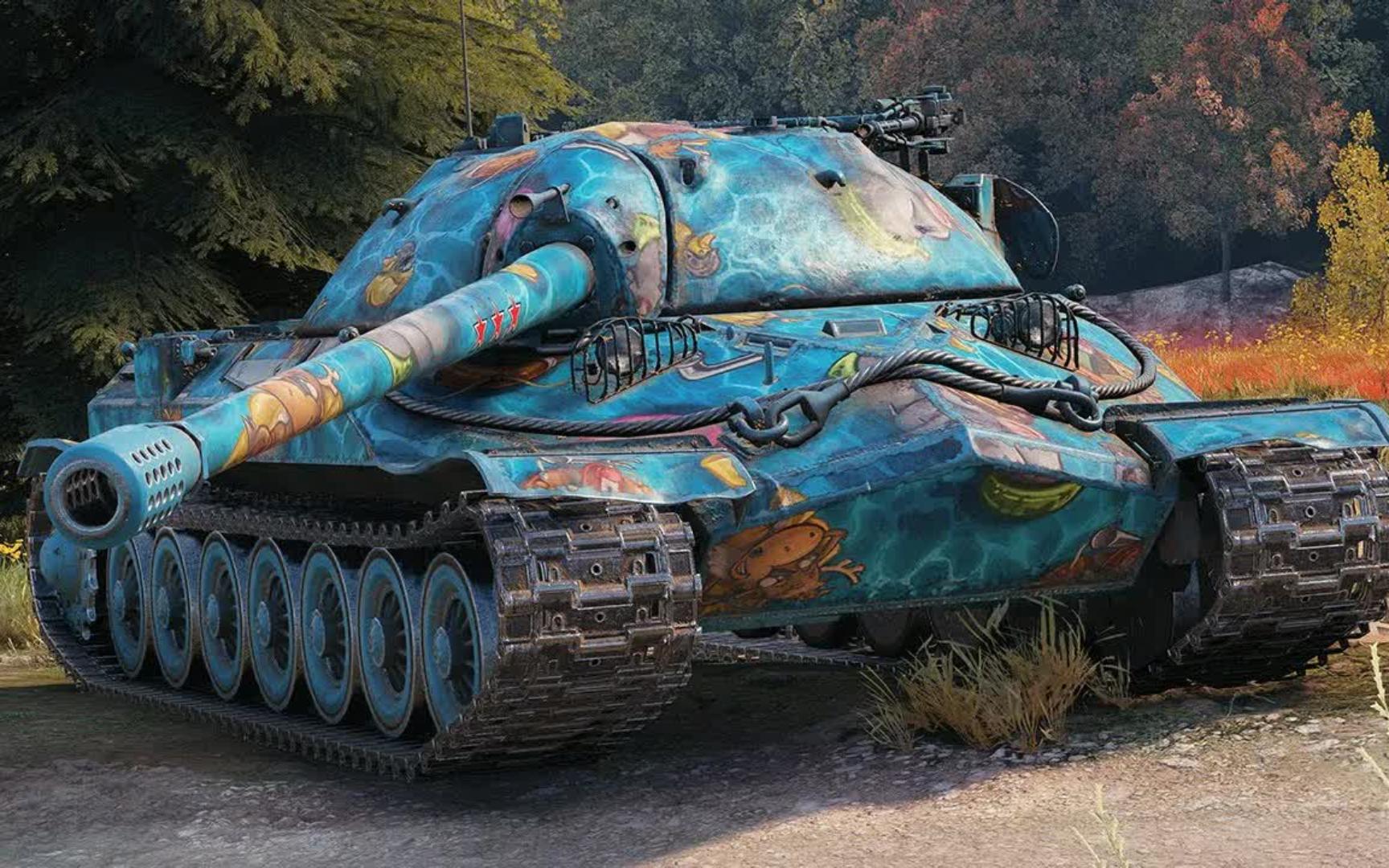 4k,坦克世界,is-7,10300输出