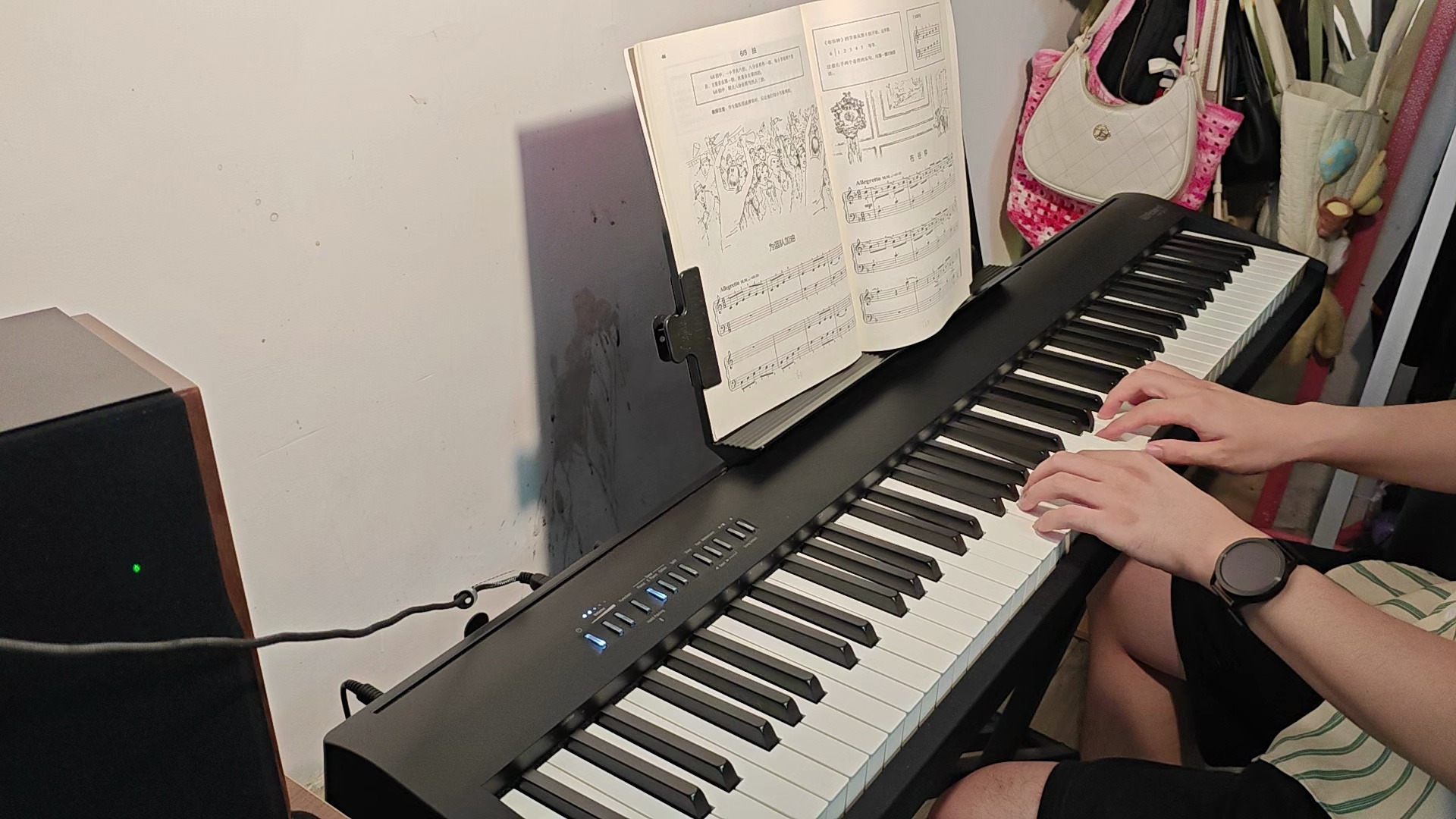 汤普森现代钢琴教程 大汤一 31布谷钟