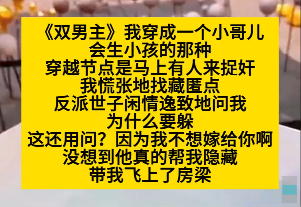 双男主 我穿成会生孩子的小哥儿,节点就是马上有人来捉奸……小说推荐哔哩哔哩bilibili