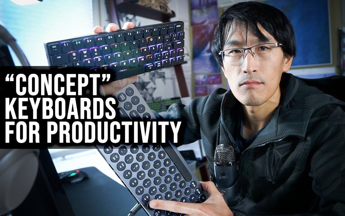 techlead | futuristic keyboards for productivity ("kolude" ad