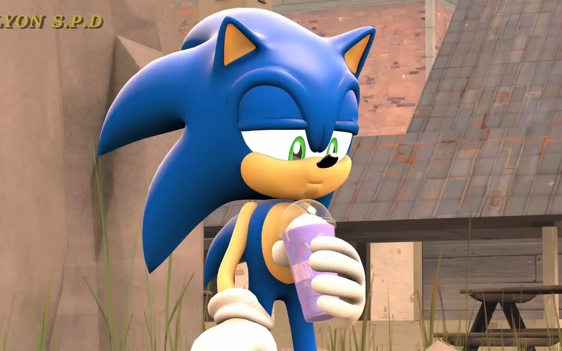 sonic and snick tries the grimace shake (source