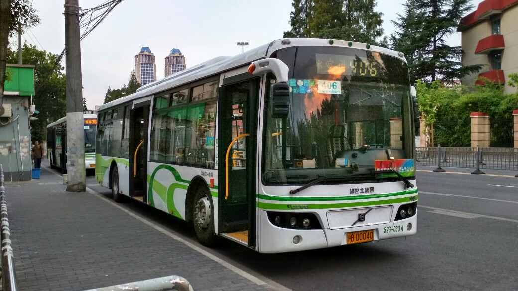 【pov16/开学季】上海公交406路 东靖路金京路→国定路政立路 第一