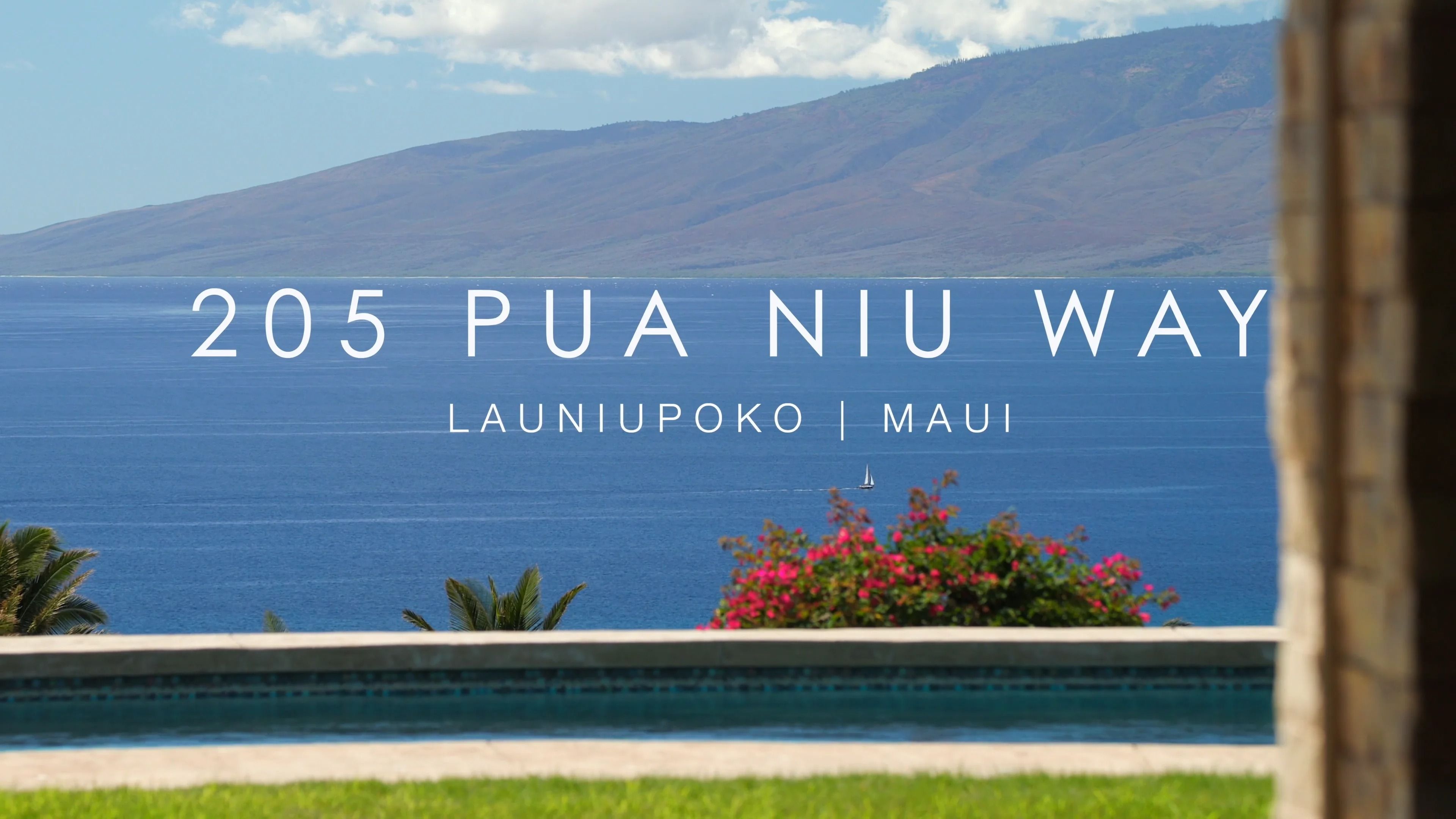 4k「Luxury Home」夏威夷宁静海景别墅~ 205 Pua Niu Way  Launiupoko, Maui哔哩哔哩bilibili