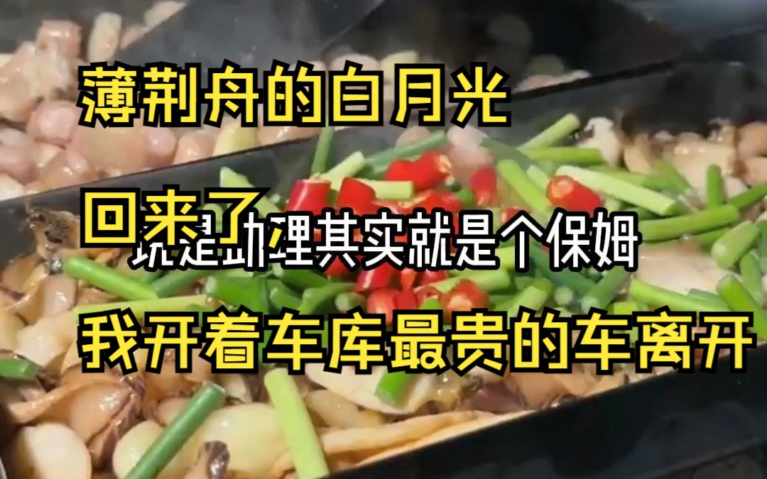 [图]薄荆舟的白月光回来了，我开着车库最贵的车离开#美食趣胃计划 #女生必看 #大学生 #解压 #故事分享