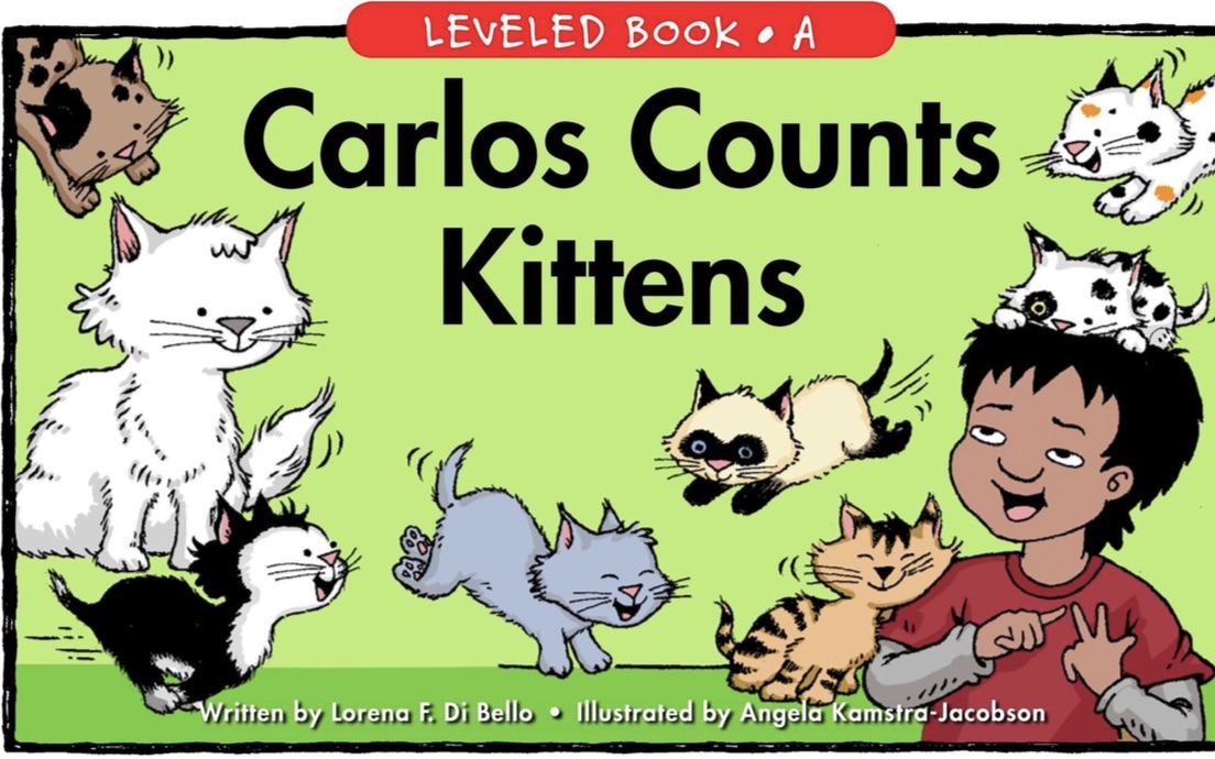 raz分级阅读a级 carlos count kittens