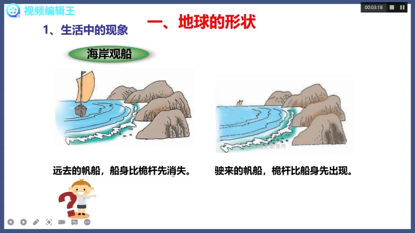 初中科学七年级上册 3.1地球的形状和内部结构(教学视频)哔哩哔哩bilibili