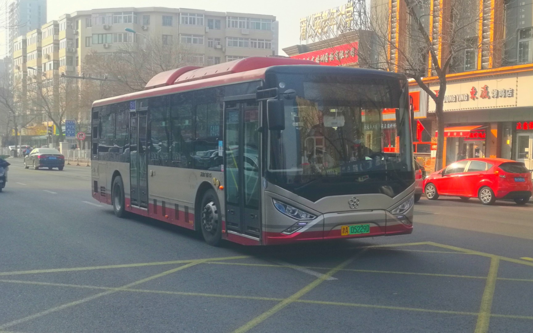 【天津公交】867路银隆三狗tjr6105bevbt3行车实录(2023.6.11摄)