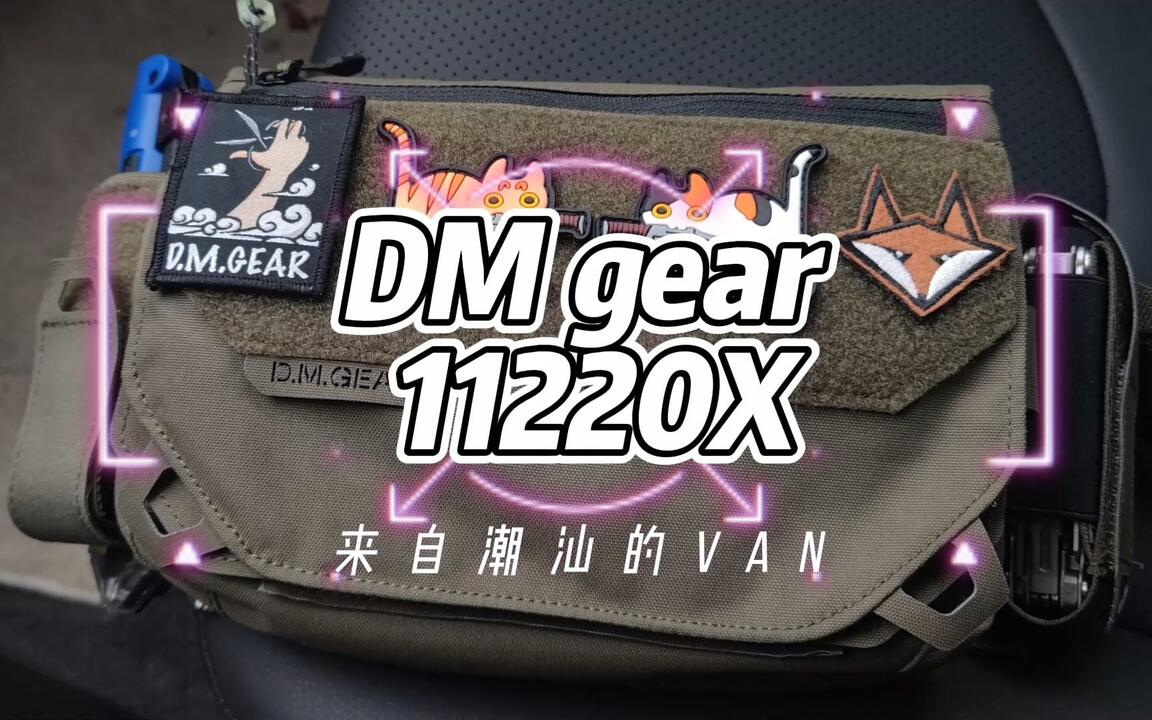 DMGear多毛战术1120X 原创迷彩多功能腰包首发测评_哔哩哔哩_bilibili