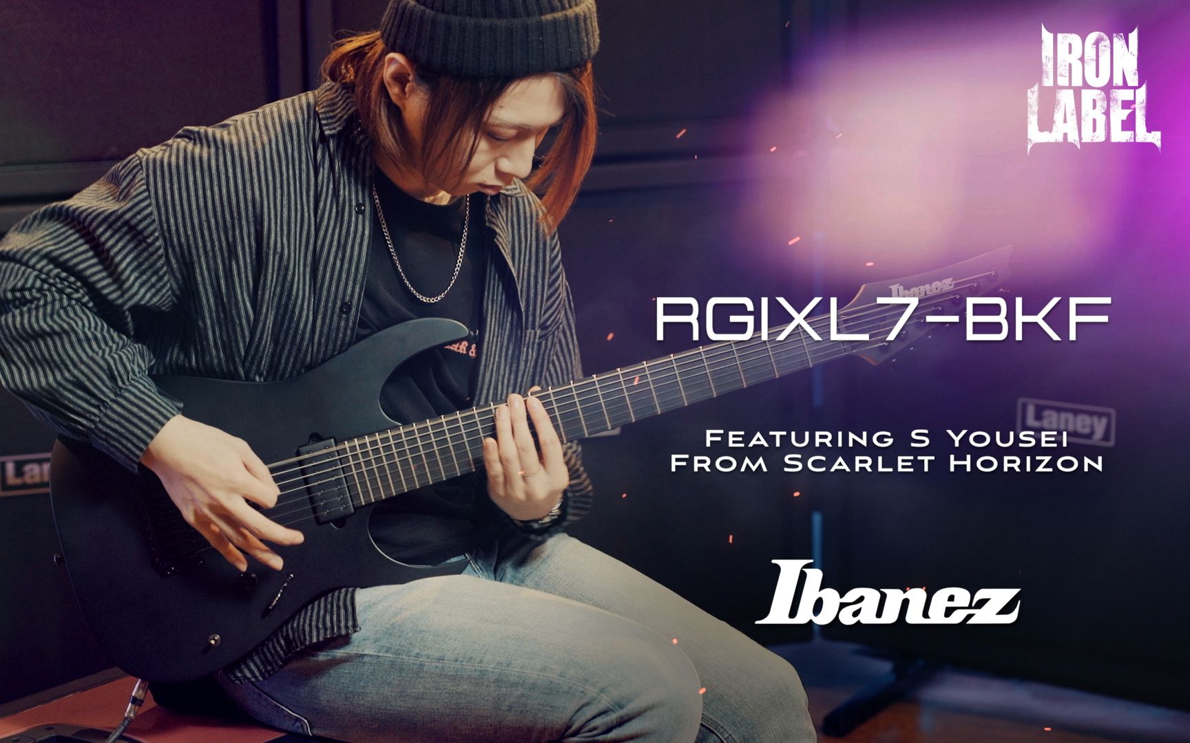 [图]Scarlet Horizon绯色地平线吉他手You孔德珮的Ibanez RGIXL7试音演示