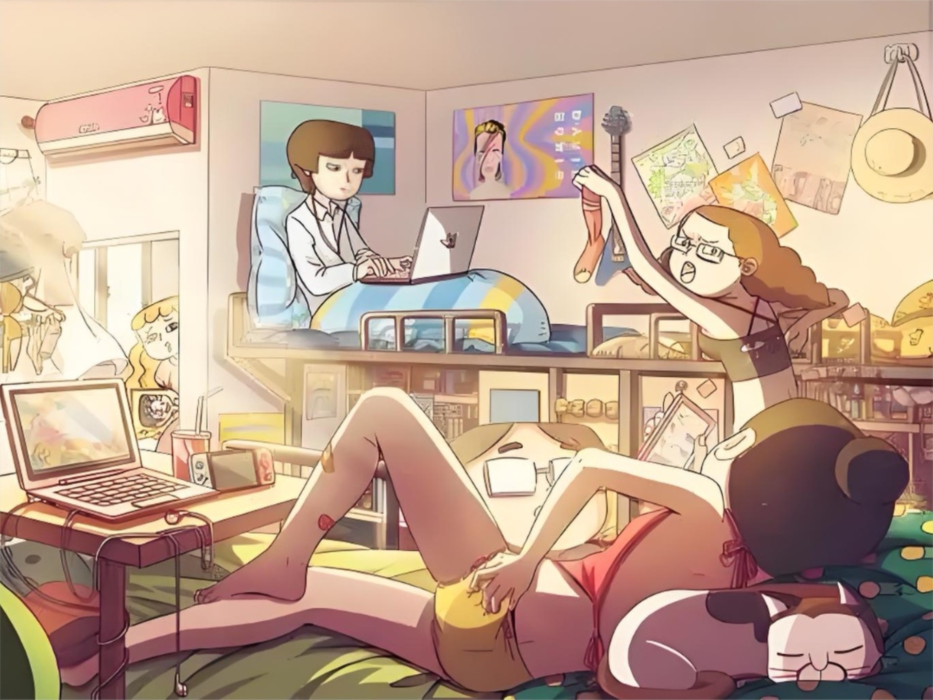 2016年首播,女生宿舍日常