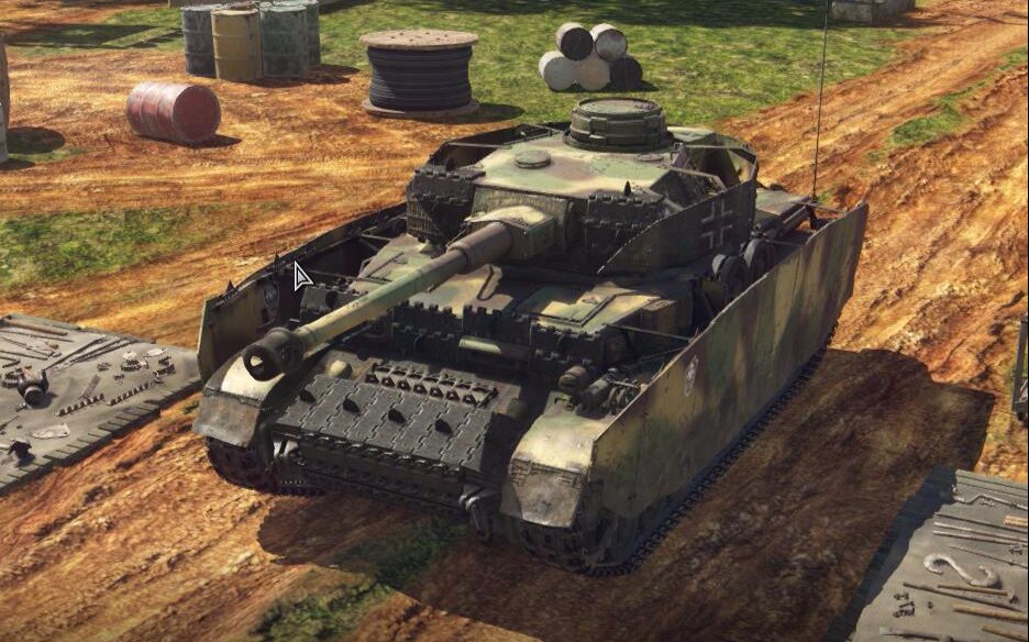 【wt战雷解说】38期:军神的座驾,四号h(历史模式)