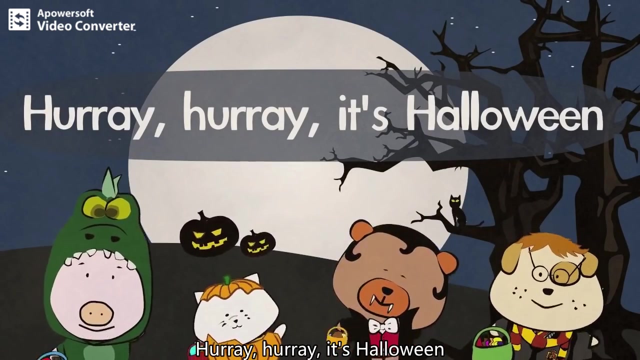 [图][少儿英语歌曲] 万圣节—不给糖就捣蛋之歌 Trick or Treat Song