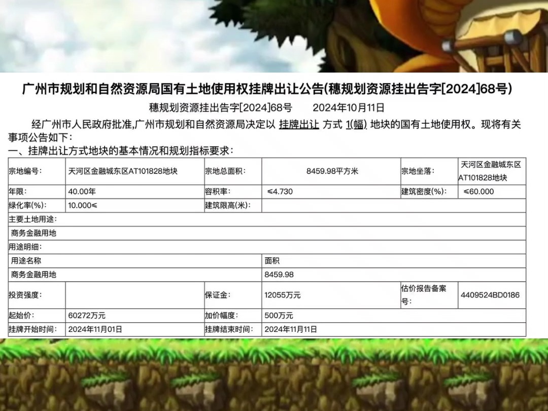 游戏企业4399豪掷6亿元重金广州买地!靠小游戏半年吸金27亿哔哩哔哩bilibili