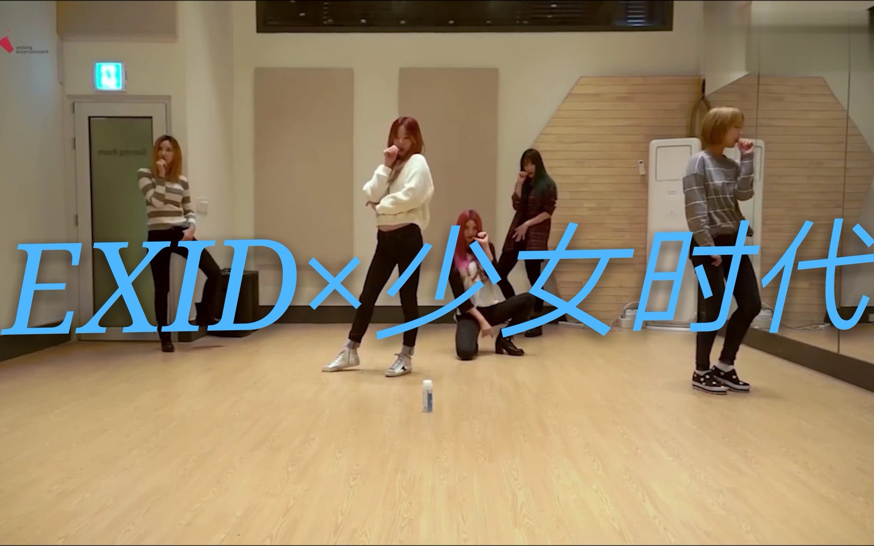 [图]【EXID×少女时代】EXID跳少女时代的MR.MR.会有什么神奇的事情发什么呢！（神踩点 三 ）