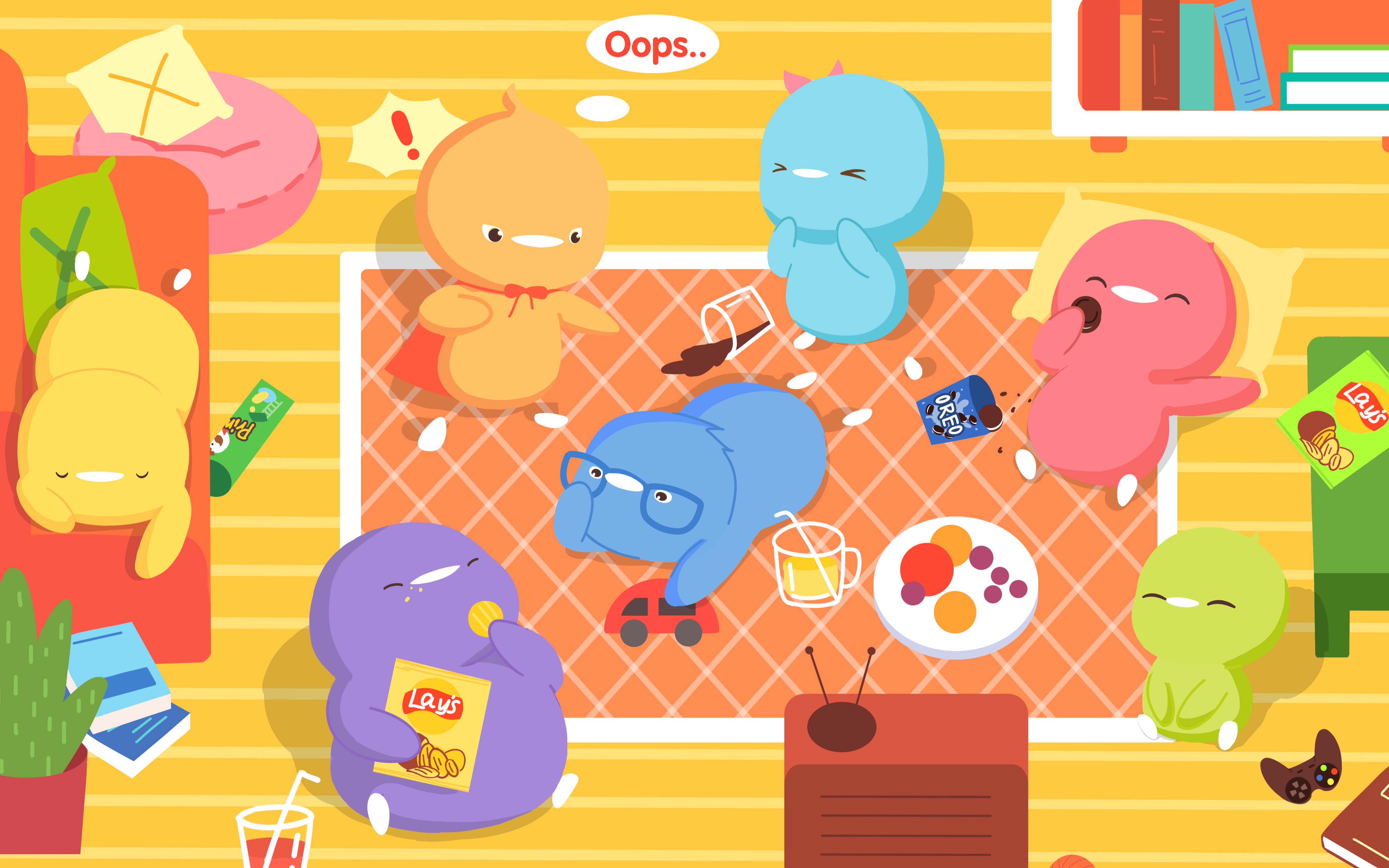 小鸡彩虹动画世界