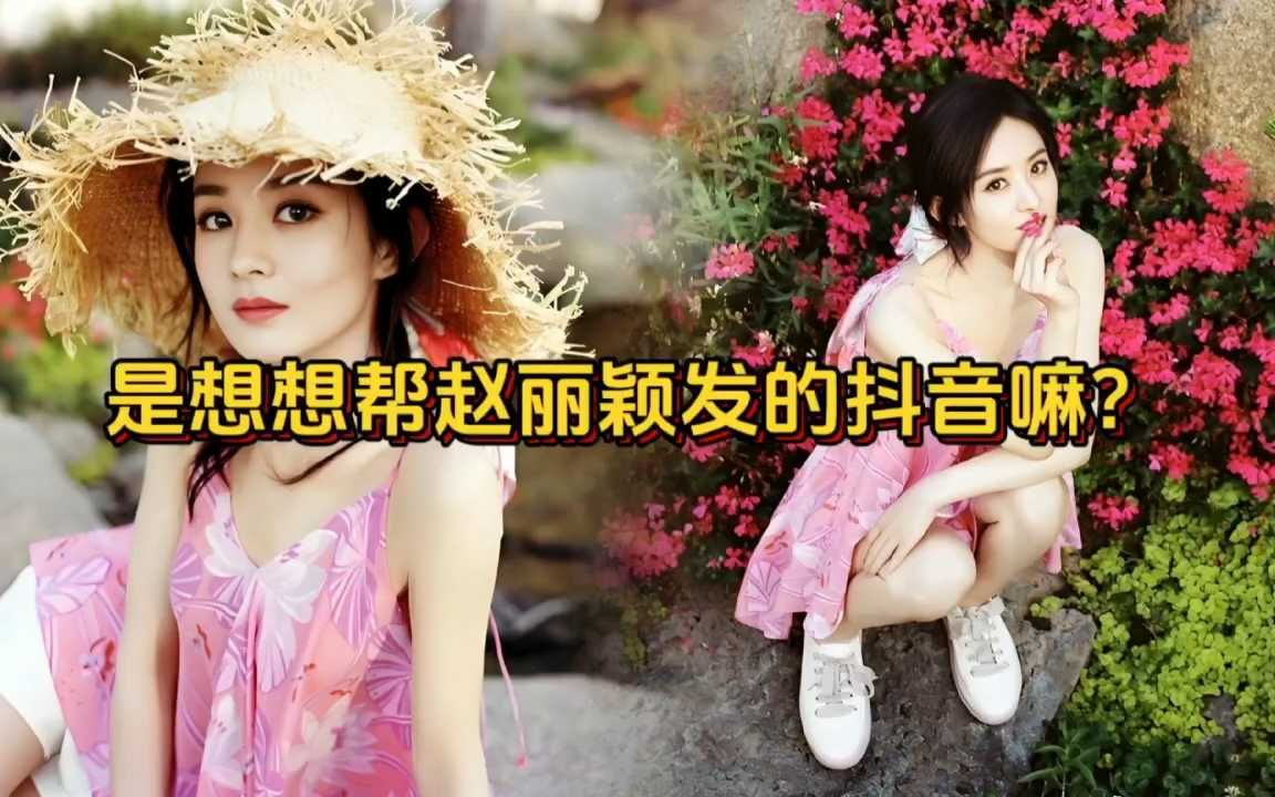 想想意外成抖音小网红?赵丽颖又将如何应对?网友期待回应.哔哩哔哩bilibili