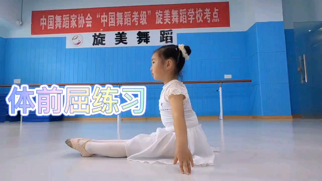 舞蹈基本功:体前屈练习